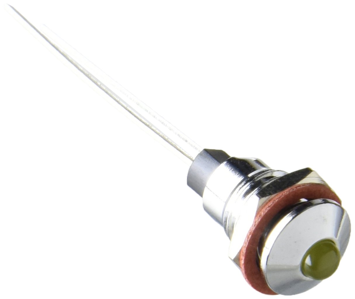 Amazon | サトーパーツ LEDブラケット 本体クローム 素子黄 DB-9-T-CHY