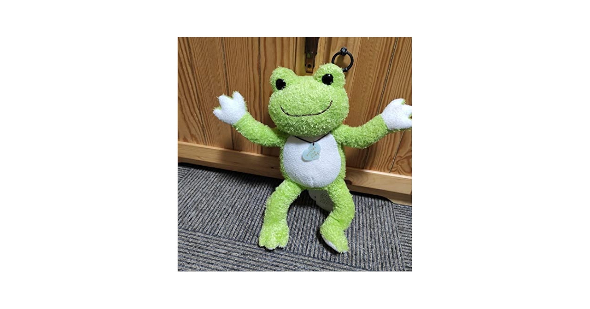 【希少品】ピクルス　ポージング　ぬいぐるみ　緑 20th Amazon.co.jp: かえるのピクルス ポージング 20周年限定