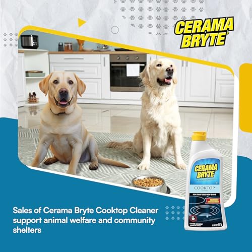 Cerama Bryte 20622-2 Removes Tough Stains Cooktop And Stove Top Cleaner For Glass thumb #5