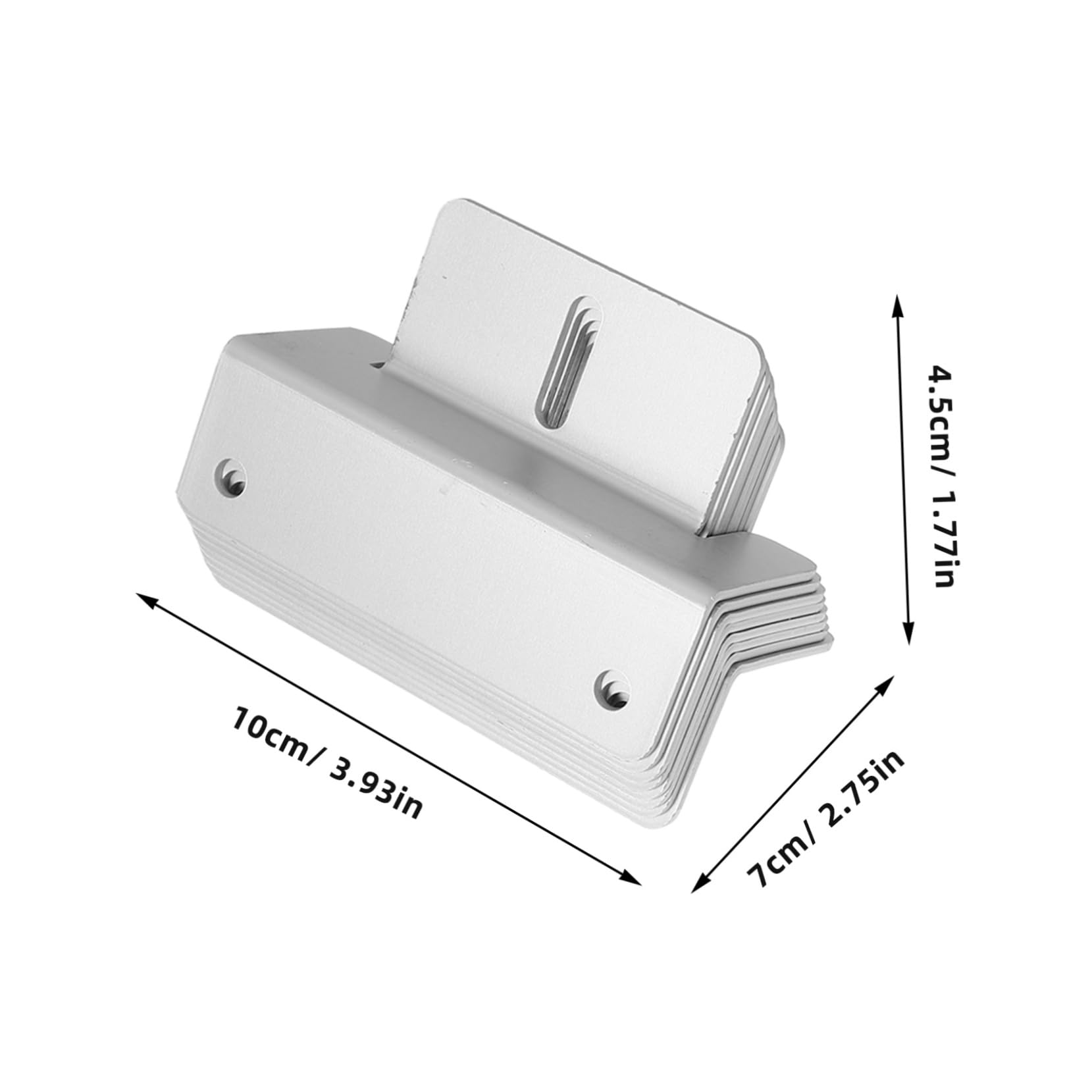 Staffe Z per Pannello Solare 8 Pezzi in Lega di Alluminio | Argento, per Rv e Motorhome, Installazione Sicura e Resistente alle Intemperie