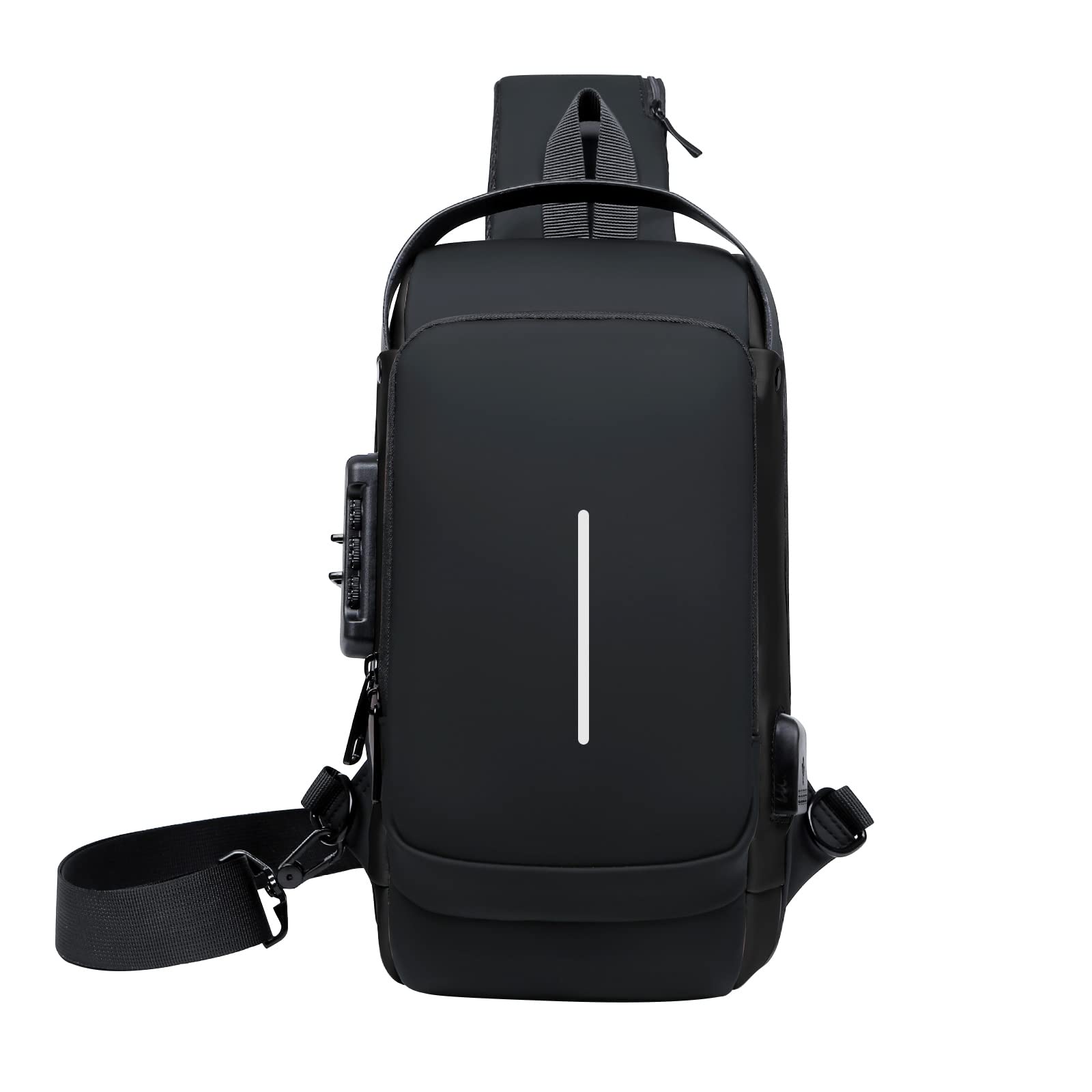 Aucuu Shoulder Bags & Crossbody Daypacks - Anti-theft Waterproof Lightweight One Strap Rucksack Messenger Bags for Hiking