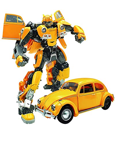 BSTCAR Juguete de Robot de deformación con Figura de acción heroica, Cambia en el Modelo de camión de Juguete, Juguete de Robot deformado de aleación, para...