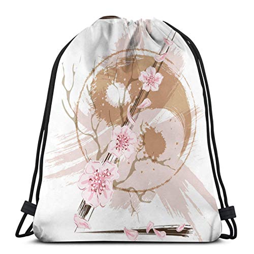 Lsjuee Letra Z Estilo Yin Yang Mochila con cordón Mochila Deportiva Deportiva Mochila Impermeable para Hombres y Mujeres Riñonera Viaje Yoga Escuela de Playa