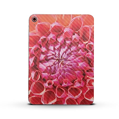 Image of MightySkins Carbon Fiber Skin Compatible with Apple iPad 10.9 inch 10th Gen (2022) Full Wrap Kit - Mum Closeup | Protective, Durable Textured Carbon Fiber Finish | Easy to Apply | Made in The USA