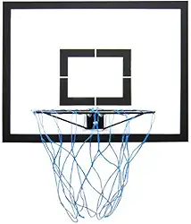 ULTIMAX SHOP Tabela de Basquete Klopf - MDP 15mm, Aro Trefilado, Rede de Nylon, 50x65cm, Resistente às Intempéries, Adulto e Criança, Basquete