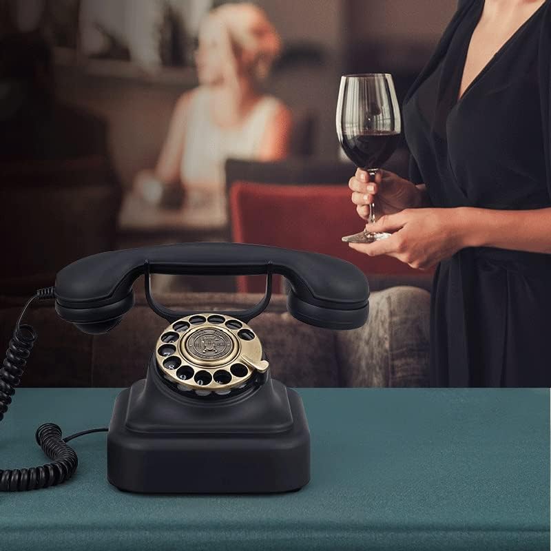 Miniatura 2 de ZSEDP - Esfera giratoriatonos mecánicos, teléfonos de metal vintage europeos