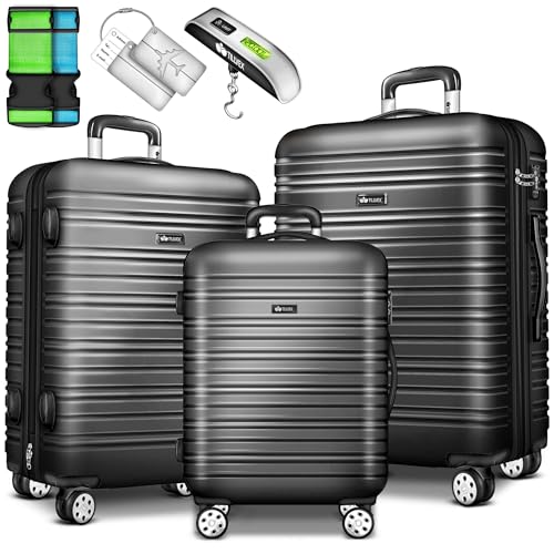 Tillvex TVRSKFS-3er Reisekoffer Set 3-teilig