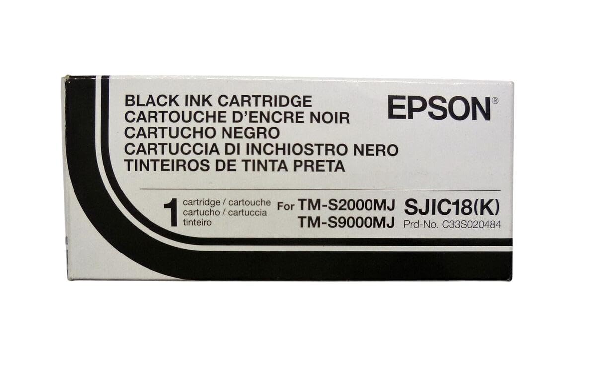Amazon.com: Epson SJIC18K Black Standard Yield Ink Cartridge