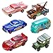 Disney Store Action Toys Lightning McQueen Mack Hauler Toy Truck with 6 Pull-Back Toy Cars - Includes Lightning McQueen, Disney Cars Toys, Light-Up Features and Customizable Sticker Sheets