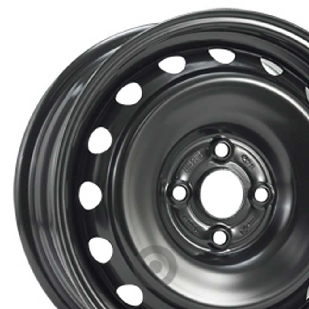4x Alcar Stahlfelgen 4-5015 6.0Jx15 ET47 4x100 kompatibel mit Hyundai i20