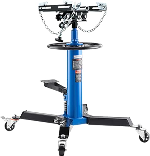Miniatura 9 de VEVOR Gato de transmisión, gato de transmisión telescópico hidráulico de 1100 libras, elevación alta de 33 a 67 pulgadas, soporte de gato de piso de
