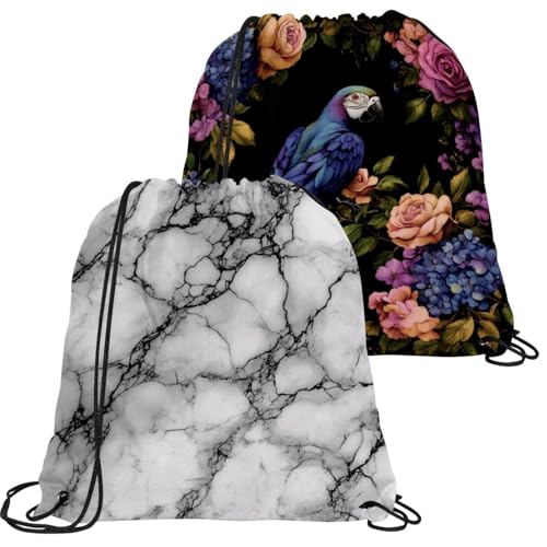 Sac de sport étanche et pliable à cordons multicolore pour adulte