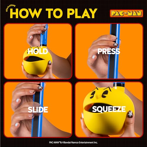 Image of Otamatone Deluxe PAC-MAN Electronic Synthesizer Musical Instrument