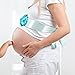 R HORSE Blue Maternity Sash Kit, Mom to Be and Daddy to Be Corsage, Blue Flower Crown Pregnancy Sash Decoration, Baby Shower Kit Party Favors Boy Girl Pregnancy Photo Prop Gift