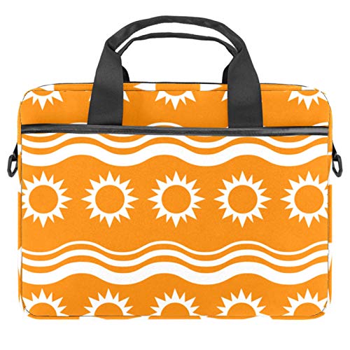 Sac à bandoulière pour ordinateur portable 13 14 pouces housse de protection à motif graphique