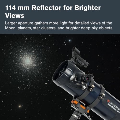 Image of Celestron AstroMaster 114EQ Telescope for Family Stargazing