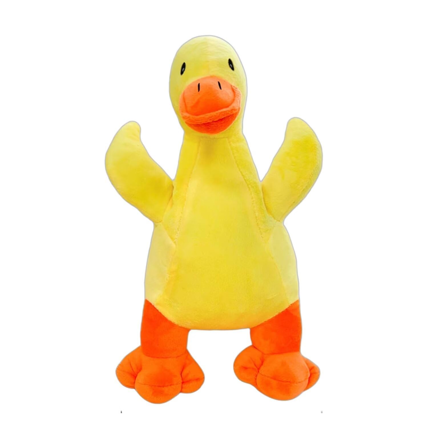 Squeaky Dog Toys, Plush Dog Toys, Dog Teddy Toys, Dog Teething Toys, Puppy Chew Toys for Small Medium Dogs | Yellow duck