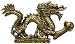 qiaoya Feng shui Dragon Luck & Success/feng shui resin dragon Statue Sculpture