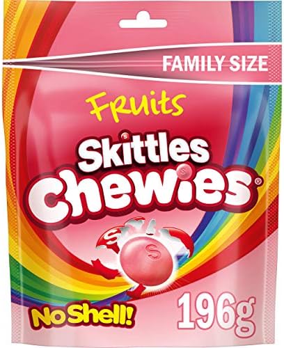 Skittles Chewies,Fruit Chewy Sweets,196g