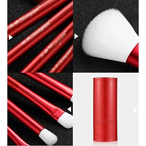 Amazon.co.jp: JJZXD 7個のメイクアップブラシセット女性美容化粧品