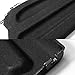 Cargo Cover Compatible With 2015-2019 Honda Fit, Tazz Style Unpainted Black PU Rear Tonneau Security Cover Non Retractable by IKON MOTORSPORTS, 2015 2016 2017