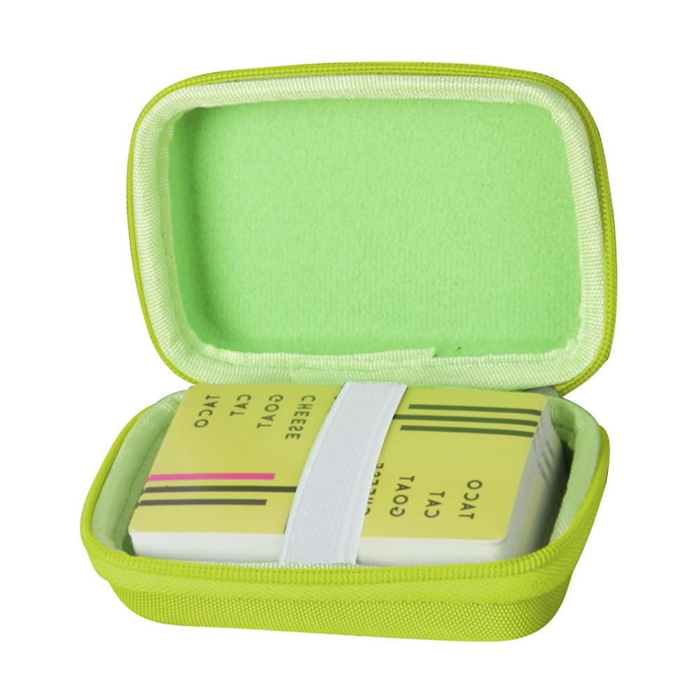 Travel Case for Taco Cat Goat Cheese Pizza - Not Including Cards (Green)