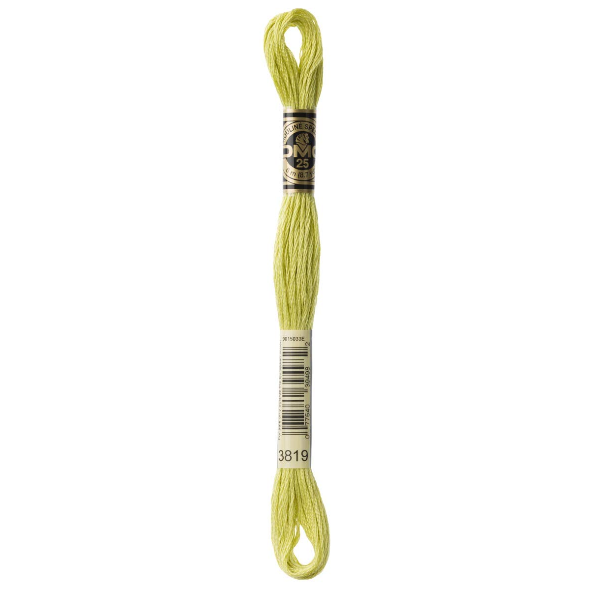 DMC Embroidery Floss Mouline Stranded Cotton Thread for Hand Embroidery and Sewing - Colour No: 3819-6 x 8m Skeins โ image 1