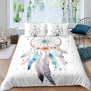 Loussiesd Animal Bedding Single Underwater World Duvet Cover Colorful Fishes Bedding Set Digital Print Marine Life Coral Microfiber Comforter Cover with 1 Pillow Shams, Zipper, Ocean Bedspread Cover