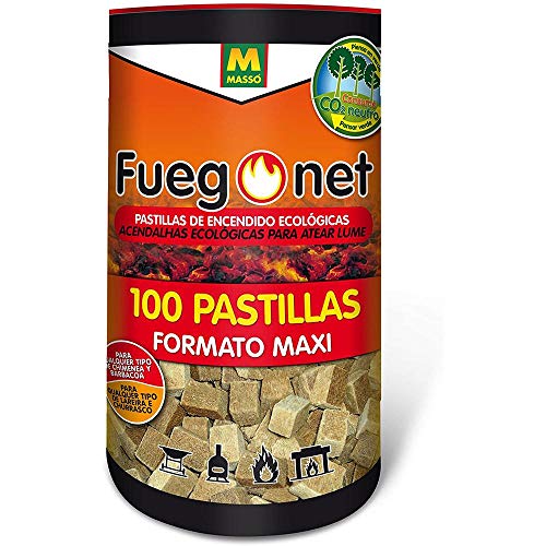 Fuegonet Pastilla Encendido Barbacoa ECOLOGICA 100 PZ 231169