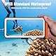 ShellBox wasserdichte Handyhülle Unterwasser Wasserfeste Handy Wasserschutzhülle Handytasche Wasserdicht Schwimmen Baden Compatible für iPhone 16 15 14 13 15 Pro Max Samsung S24 Ultra (Schwarzorange)
