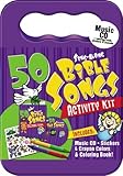 50 Bible Songs for Kids Activity Kit (Packaged in carrying case with Stickers, Crayons and Coloring Book) by St John's Children's Choir (2012) Audio CD