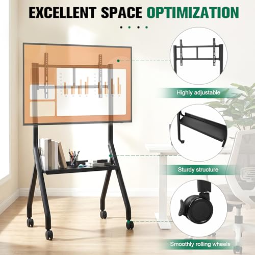 Soporte móvil para pizarra interactiva 42-75 pulg. miniatura 3