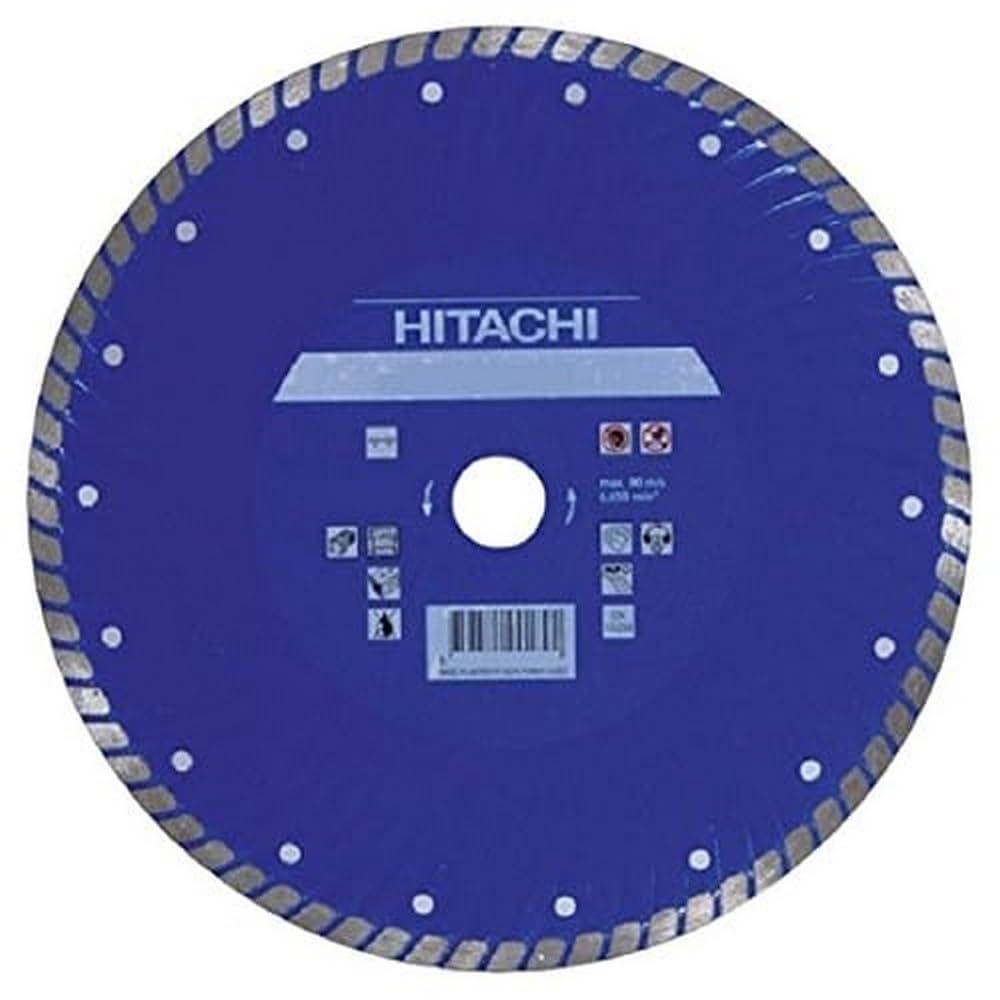Hikoki tools 752822 - Disco diamante coarrugado 125x22,2x6mm material duro