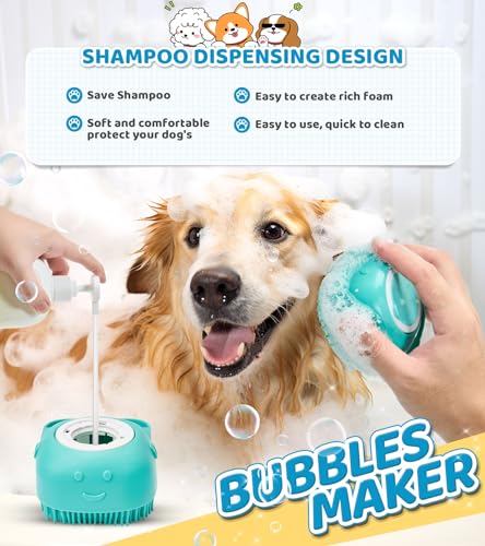 4PCS-Dog-Bath-Brush-Pet-Shampoo-Massage-BrushSoft-Silicone-Bristles-for-Short-Long-Haired-Dogs-Cats-Panda-Shaped-Design-for-Gentle-Grooming-Hair-Removal-Pet-Cleaning-Tool 4PCS Dog Bath Brush Pet Shampoo Massage BrushSoft Silicone Bristles for Short Long Haired Dogs Cats Panda Shaped Design for Gentle Grooming Hair Removal Pet Cleaning Tool