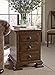 Kincaid Portolone Chairside Table in Rich Truffle
