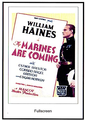 The Marines Are Coming 1934 en DVD multirregión película clásica de acción