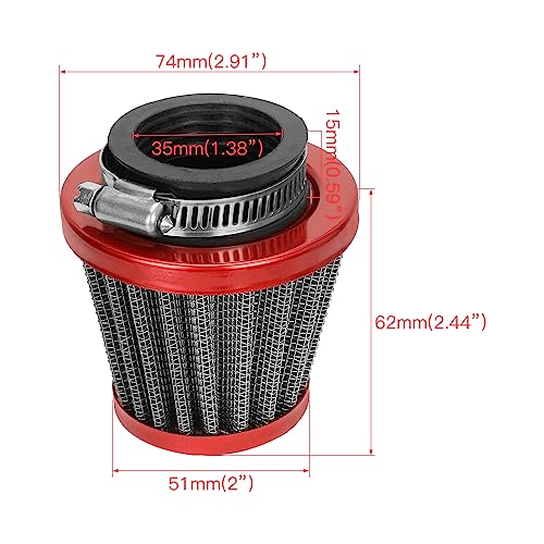 image for YOXUFA PZ19 Carburetor 19mm Carb Kit for TaoTao 110cc 125cc ATV Pit Di