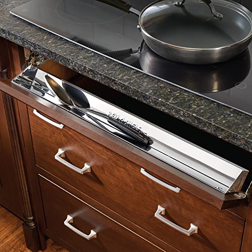 Image of Rev-A-Shelf Tip-Out 31 inch Kitchen Drawer Accessory Tray Organizer w /Soft-Close Hinges for Kitchens, Laundry Rooms, or Vanity Cabinets, 6581-31SC-52