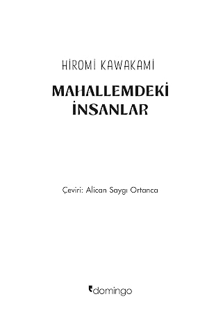 Mahallemdeki İnsanlar