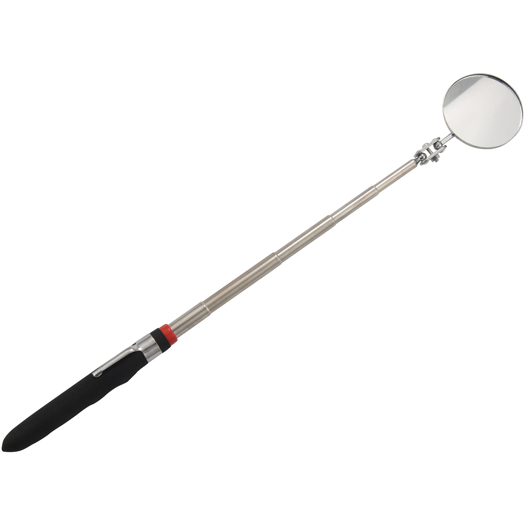Specchio Per Ispezione Telescopico Rotondo Da 2 Pollici, Confezione 2 Si Estende Fino Un 245 Nero 87939042