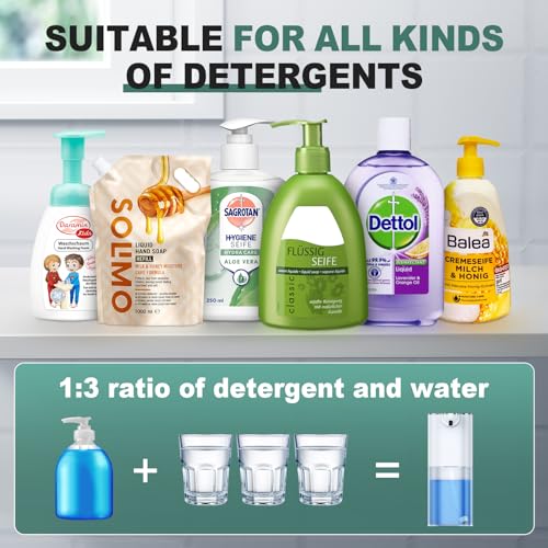 Automatic-Foam-Soap-Dispenser1500-mAh-Electric-Touchless-Soap-Dispenser420-ml-Wall-Mounting-Soap-Dispenser-with-Sensor-USB-Rechargeable-Soap-Dispenser-for-Bathroom-Kitchen-Office