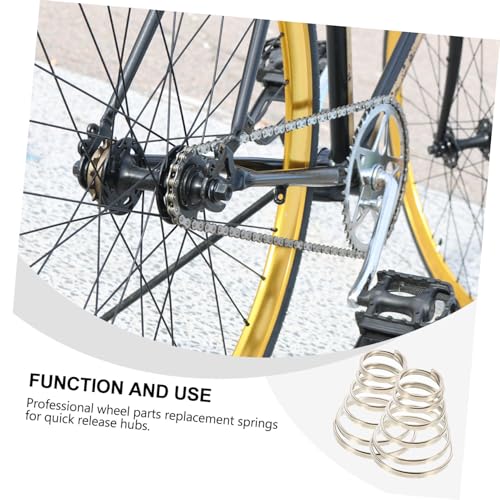 Ressorts de moyeu vélo pour fixation de broche et tige de blocage rapide Alipis - 3