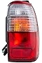 Brock Replacement Passengers Taillight Tail Lamp Compatible with 96-00 4Runner 81550-35120