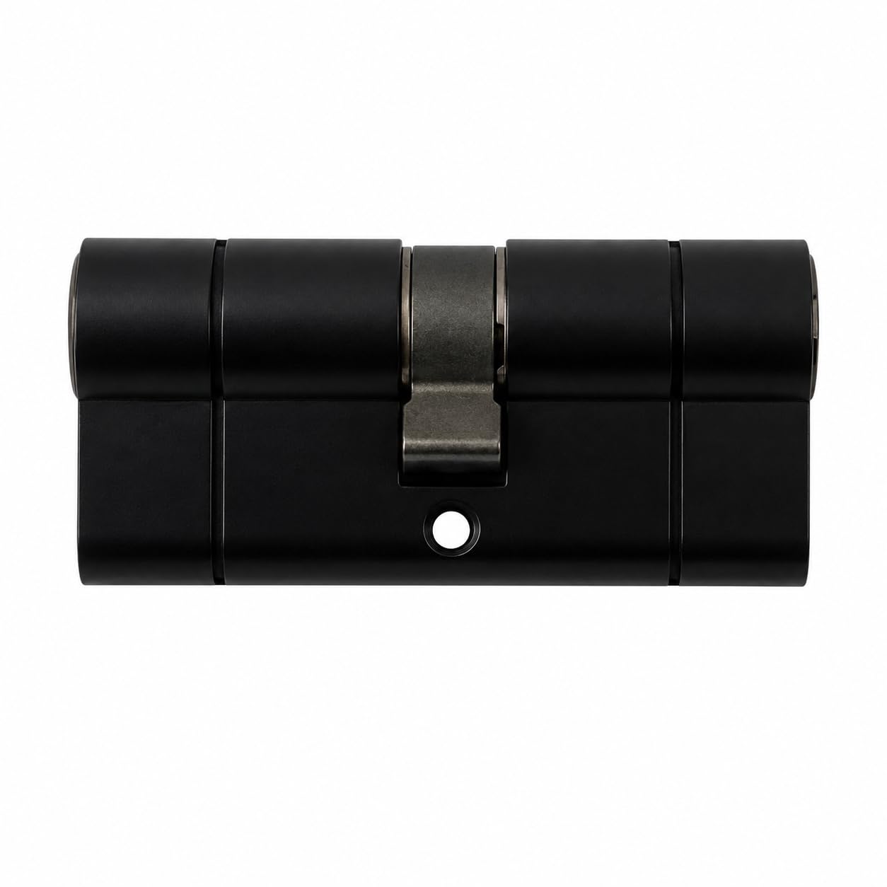 Abus Cylindre de Porte D66PS Noir avec Fonction Débrayable et Caractéristique Pre-Snap, 30x40 mm, 5 Clés Incluses