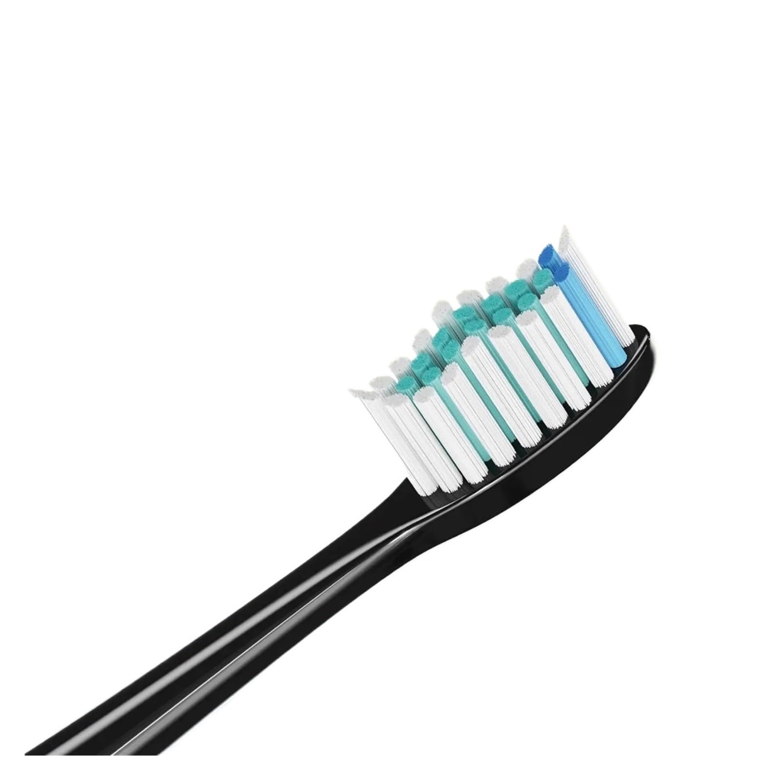 4/8/12/16 Testine di ricambio compatibili con le testine for spazzolino elettrico serie HX3/HX6/HX9(8pcs black)