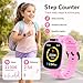 kaacly Smartwatch Kinder für Mädchen Jungen Geschenk mit 1,9 Zoll DIY Gesicht Lernen Karten Musik Gutenachtgeschichten, Smart Watch Geburtstag Geschenke für Kinder