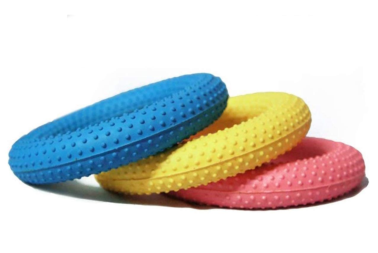 RANAC Rubber Dotted Rubber Ring Outdoor Party Throw and Catch Game Toy, Dotted Tennikoit Ring- Pack of 3 (B0BNF8J25F) Amazon Price History, Amazon Price Tracker