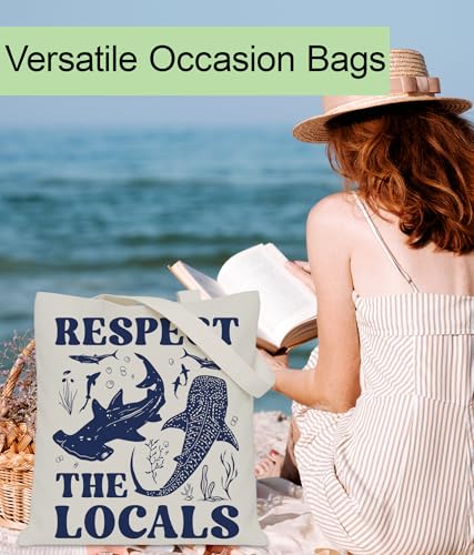 Image of Aesthetic Tote Bag for Women Girls, Stylish Tote Bag for Friends Besties Coworker