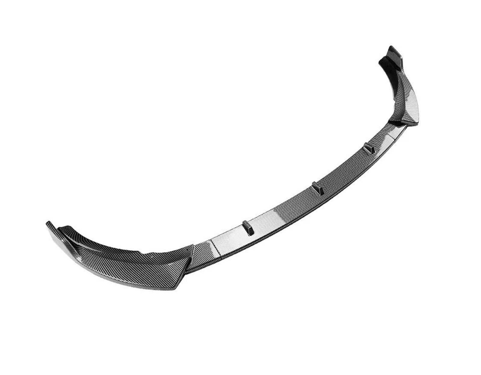 FZCSIMR Car Front Spoiler Bumper Lip Spoiler Splitter For Mercedes For Benz C180 C200 C300 W205 C205 S205 C43 2019-2021 AMG LCI Car Front Spoiler(Carbon look)