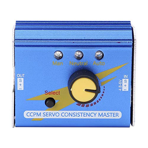 Power Servo Tester, 3CH Servo Tester ESC Multi Servo Tester CCPM Servo Consistency